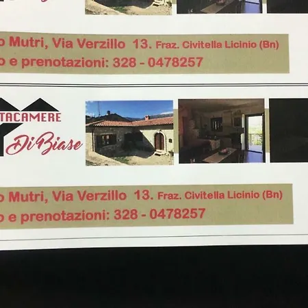 Affittacamere Di Biase * Cusano Mutri
